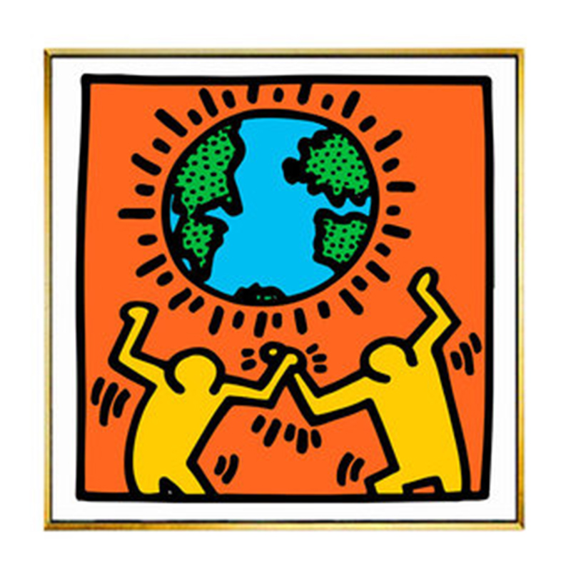 Постер Keith Haring 25 Мульти Постер Keith Haring 25 Мульти в Волгограде | Loft Concept