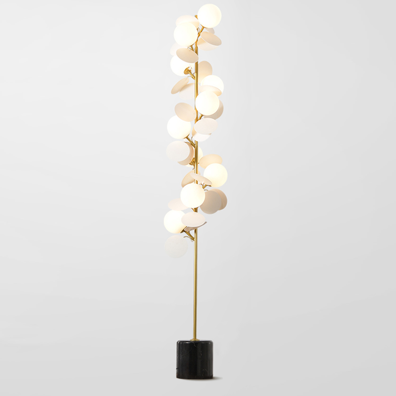 Торшер MATISSE Floor Lamp Белое матовое стекло Золотой Черный Белый Мокко Торшер MATISSE Floor Lamp Белое матовое стекло Золотой Черный Белый Мокко в Волгограде | Loft Concept
