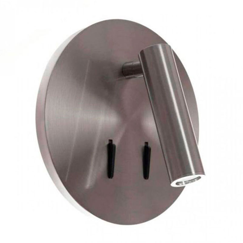 Бра Chelsom WALL LED DOCK Silver Round Серебряный Бра Chelsom WALL LED DOCK Silver Round Серебряный в Волгограде | Loft Concept