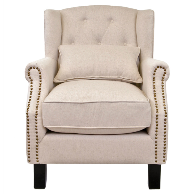 Кресло Henry Armchair beige flax Бежевый в Волгограде | Loft Concept 