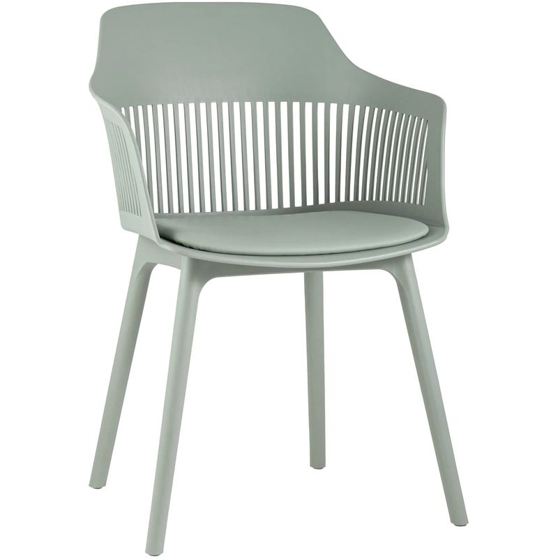 Стул Crocus Chair Серо-Зеленый цвет Подушка эко-кожа Античный зеленый Стул Crocus Chair Серо-Зеленый цвет Подушка эко-кожа Античный зеленый в Волгограде | Loft Concept
