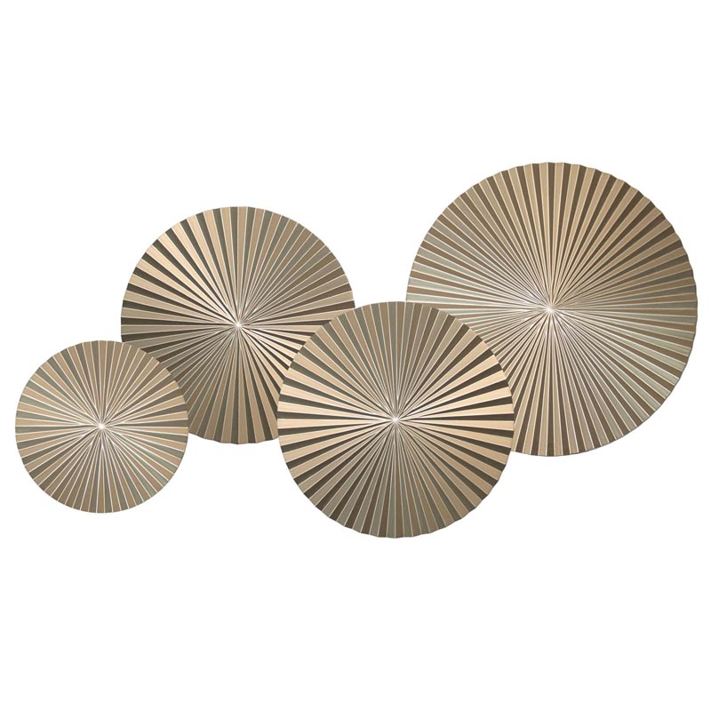 Арт-объект Apollo Champagne Wall Plaque Disc 4 Золотой Шампань Арт-объект Apollo Champagne Wall Plaque Disc 4 Золотой Шампань в Волгограде | Loft Concept