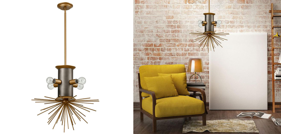 Подвесной светильник Hedgehog Chandelier Подвесной светильник Hedgehog Chandelier - Loft-Concept в Волгограде