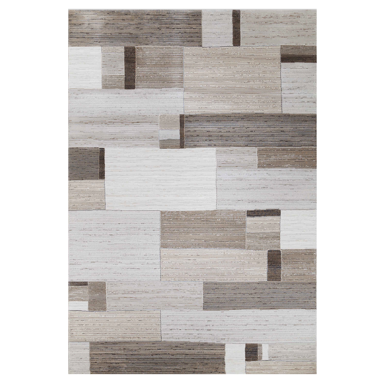Ковёр синтетический Geometry Tile Бежево-серый Коричневый Ковёр синтетический Geometry Tile Бежево-серый Коричневый в Волгограде | Loft Concept
