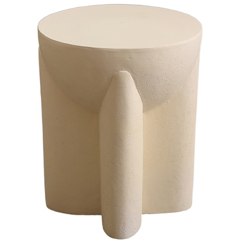 Приставной стол Lava Stone Side Table Полимер Бежевый Приставной стол Lava Stone Side Table Полимер Бежевый в Волгограде | Loft Concept