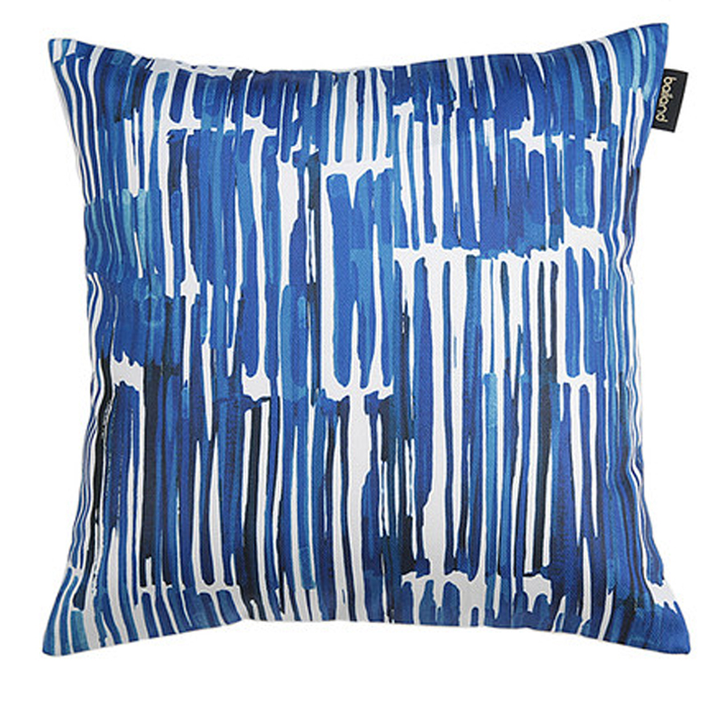 Подушка Pillow Indigo blue Синий Белый Подушка Pillow Indigo blue Синий Белый в Волгограде | Loft Concept