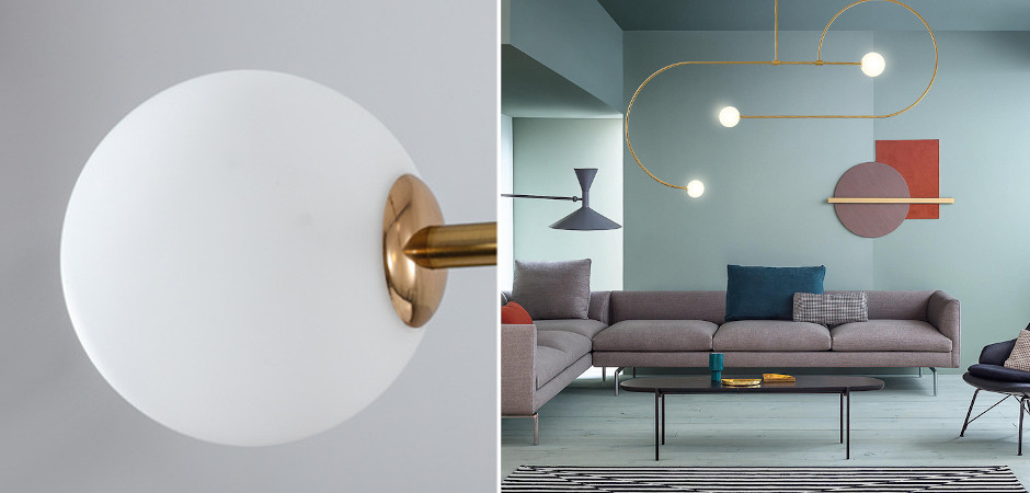 Люстра Fontana Amorosa Three Vortex Gold Люстра Fontana Amorosa Three Vortex Gold - Loft-Concept в Волгограде