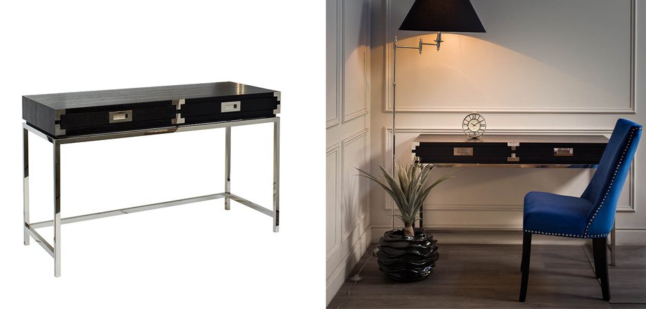 Рабочий стол Black Grace Desk Рабочий стол Black Grace Desk - Loft-Concept в Волгограде