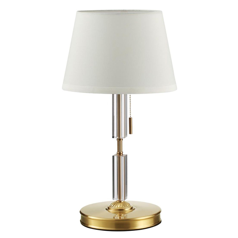 Настольная лампа Ramona White Table Lamp Бронза Белый Настольная лампа Ramona White Table Lamp Бронза Белый в Волгограде | Loft Concept