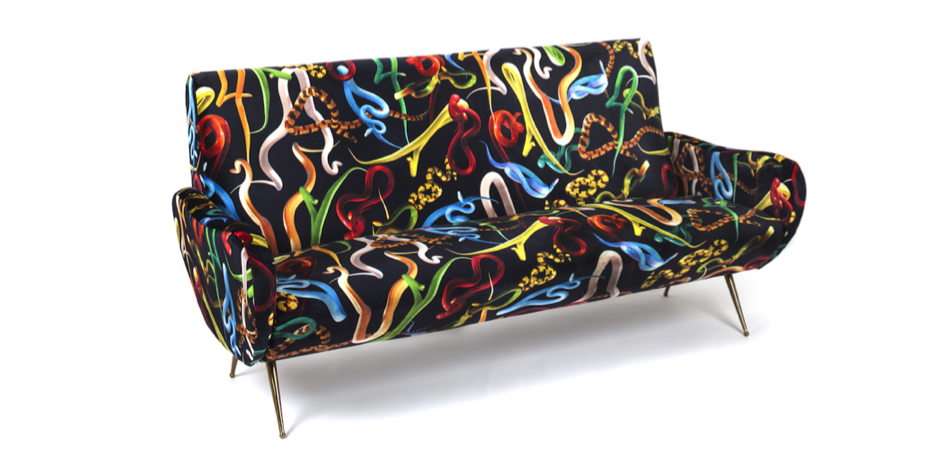 Диван Sofa Three Seater Snakes Диван Sofa Three Seater Snakes - Loft-Concept в Волгограде