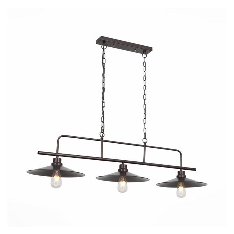 Люстра металлическая Metal chandelier techno Коричневый Люстра металлическая Metal chandelier techno Коричневый в Волгограде | Loft Concept