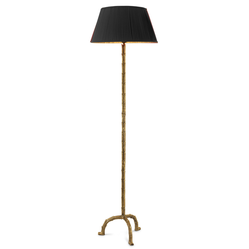 Торшер Eichholtz Floor Lamp Le Coultre Винтажная латунь Черный Торшер Eichholtz Floor Lamp Le Coultre Винтажная латунь Черный в Волгограде | Loft Concept