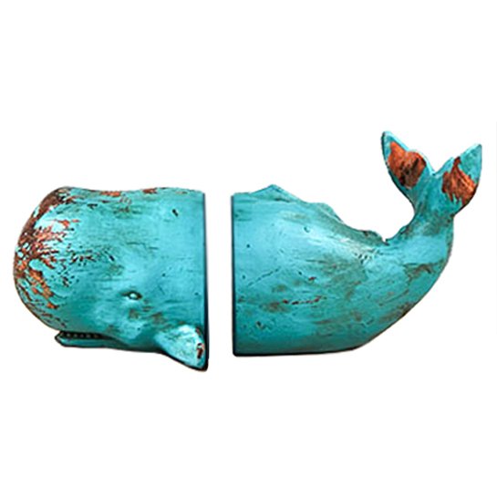 Держатель для книг Turquoise Whale Бирюзовый Держатель для книг Turquoise Whale Бирюзовый в Волгограде | Loft Concept