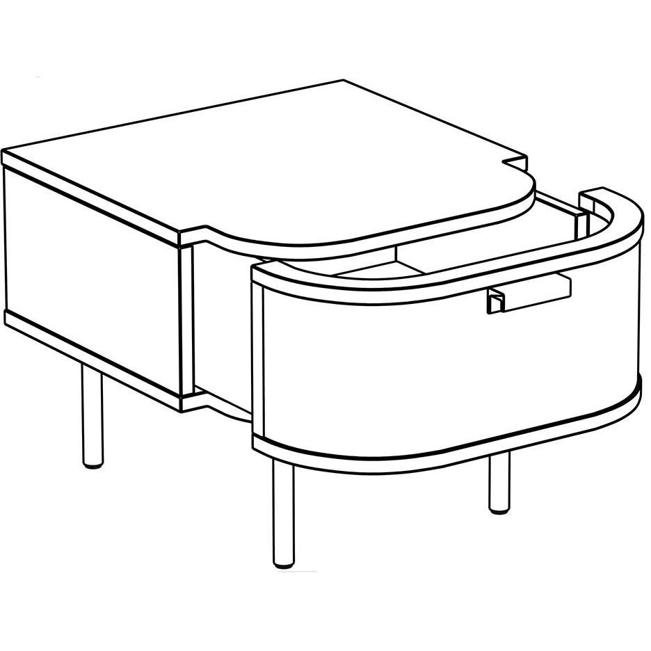 Тумба Ankio bedside table Тумба Ankio bedside table в Волгограде