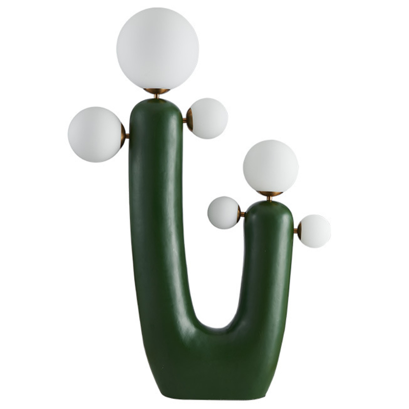 Торшер Oo Flor Lamp Green Белое матовое стекло Зеленый Торшер Oo Flor Lamp Green Белое матовое стекло Зеленый в Волгограде | Loft Concept