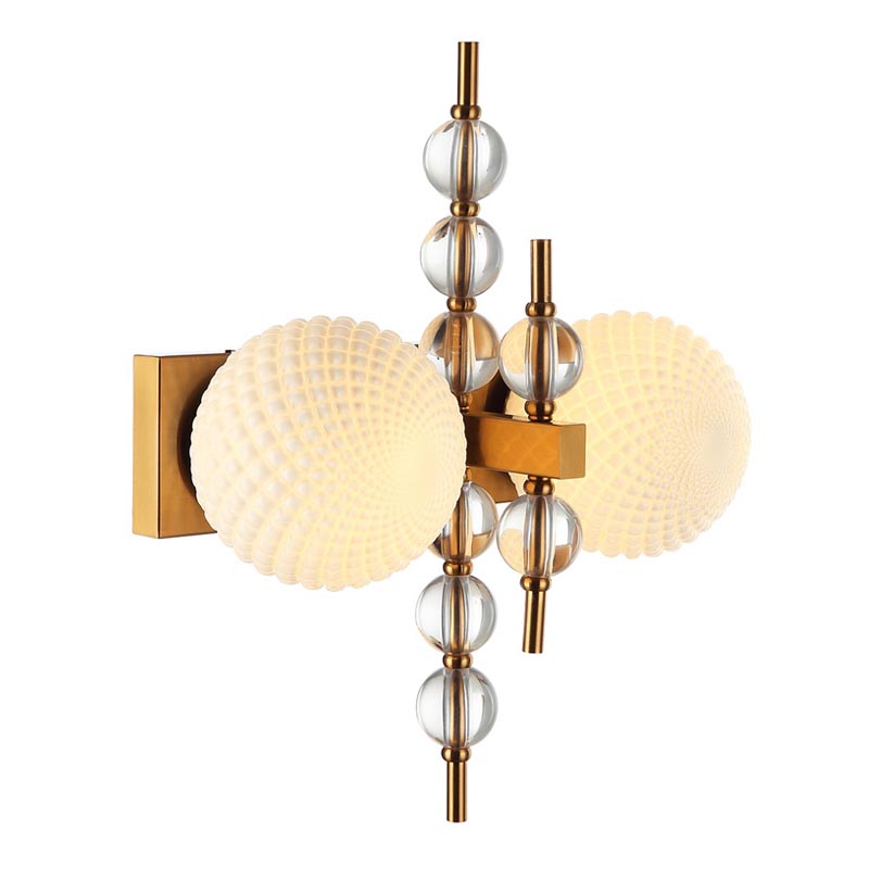 Бра Addelyn Sconce Белый Латунь Бра Addelyn Sconce Белый Латунь в Волгограде | Loft Concept