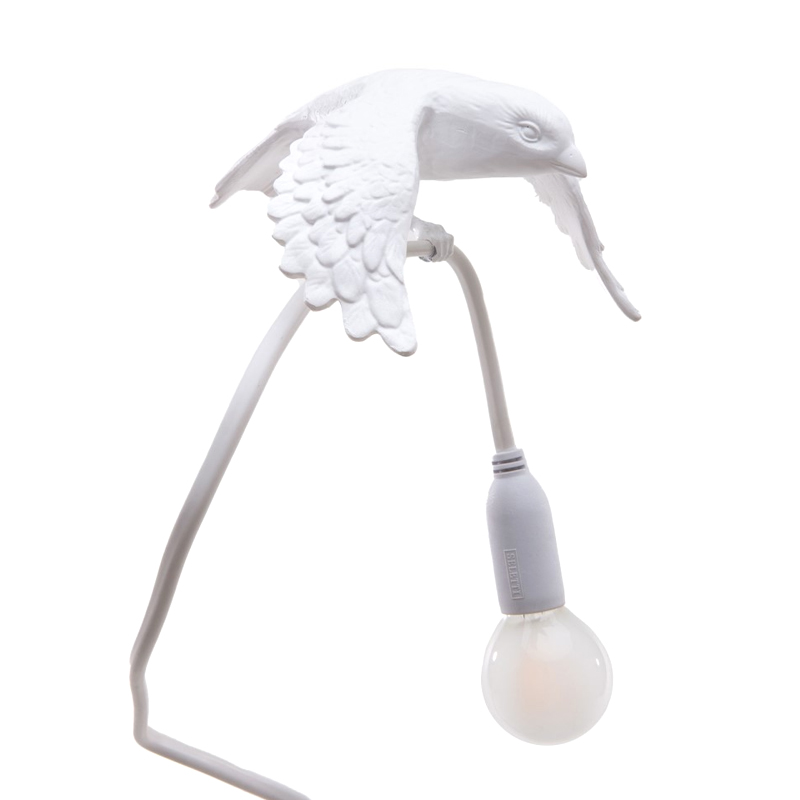 Настольная лампа Seletti Sparrow Taking Off Белый Настольная лампа Seletti Sparrow Taking Off Белый в Волгограде | Loft Concept
