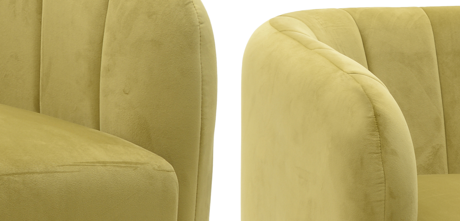 Кресло Donsia Armchair yellow - фото
