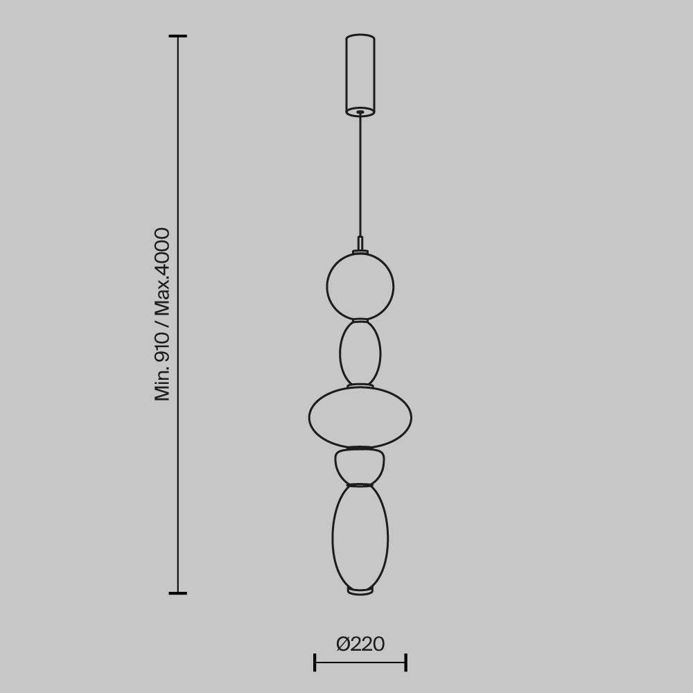 Подвесной светильник Adore LED 3000K 23Bт  в Волгограде