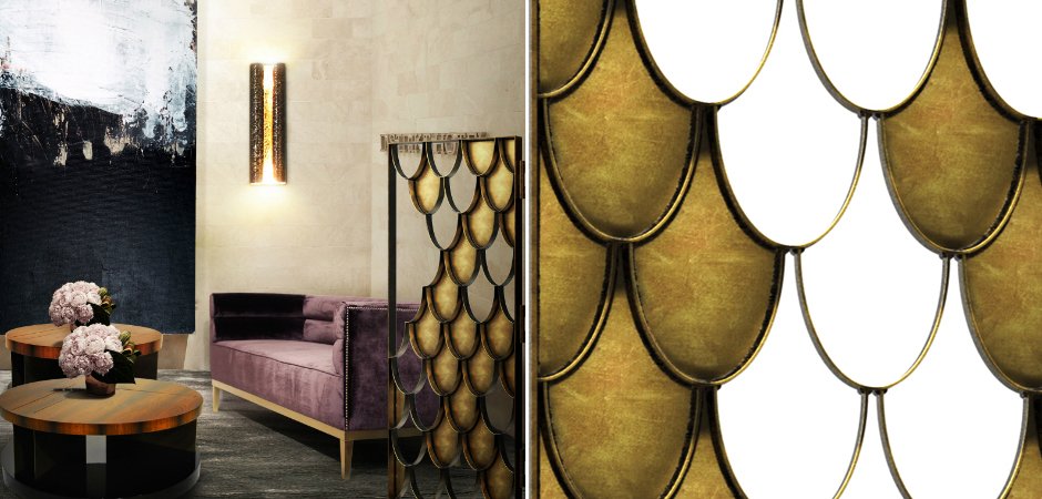 Ширма BRABBU Koi II SCREEN Ширма BRABBU Koi II SCREEN - Loft-Concept в Волгограде