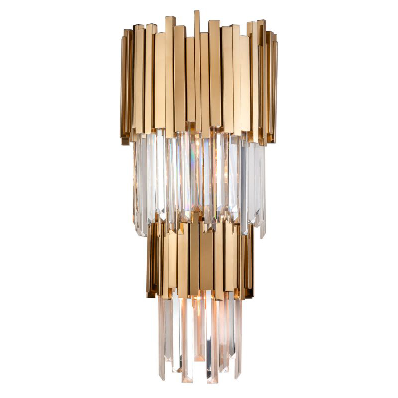 Бра Luxxu Modern Cascade Wall Lamp Gold 71 Золотой Прозрачное Стекло Бра Luxxu Modern Cascade Wall Lamp Gold 71 Золотой Прозрачное Стекло в Волгограде | Loft Concept