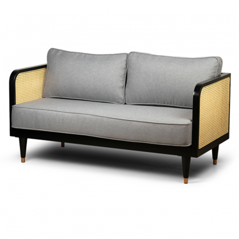 Диван Karely Sofa Серый Бежевый Черный Диван Karely Sofa Серый Бежевый Черный в Волгограде | Loft Concept