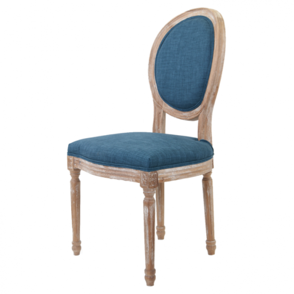 Стул French chairs Provence Indigo Chair Голубой пастельный Бежевый Стул French chairs Provence Indigo Chair Голубой пастельный Бежевый в Волгограде | Loft Concept