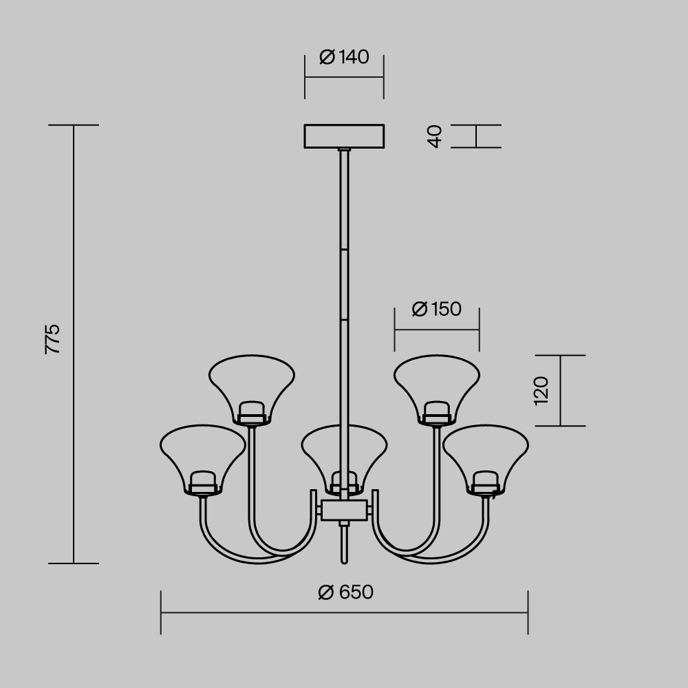 Люстра подвесная Dynasty 3000К в Волгограде