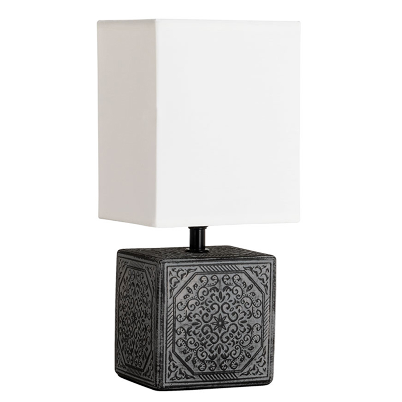 Настольная лампа Lazio Black Table Lamp Графит Настольная лампа Lazio Black Table Lamp Графит в Волгограде | Loft Concept