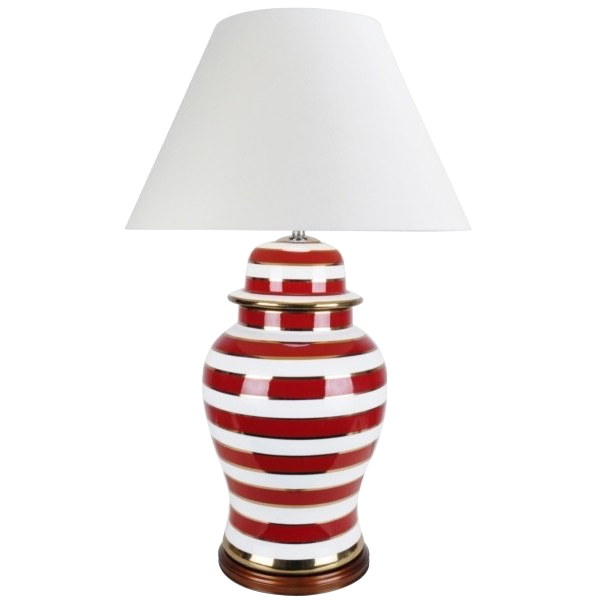 Настольная лампа Red & White Настольная лампа Red & White в Волгограде | Loft Concept
