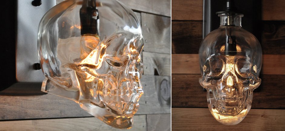 Бра Череп Glass Skull Бра Череп Glass Skull - Loft-Concept в Волгограде