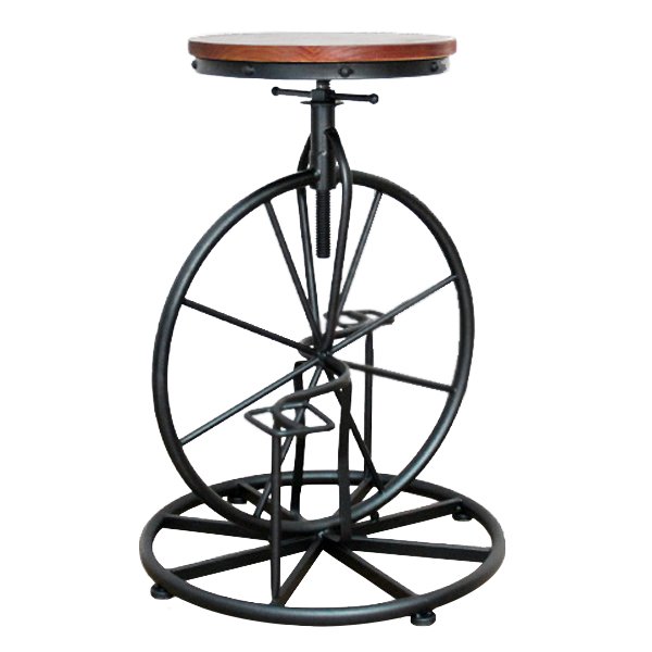 Барный стул Велосипед Lovt Bar Stool bicycle Коричневый Черный Барный стул Велосипед Lovt Bar Stool bicycle Коричневый Черный в Волгограде | Loft Concept