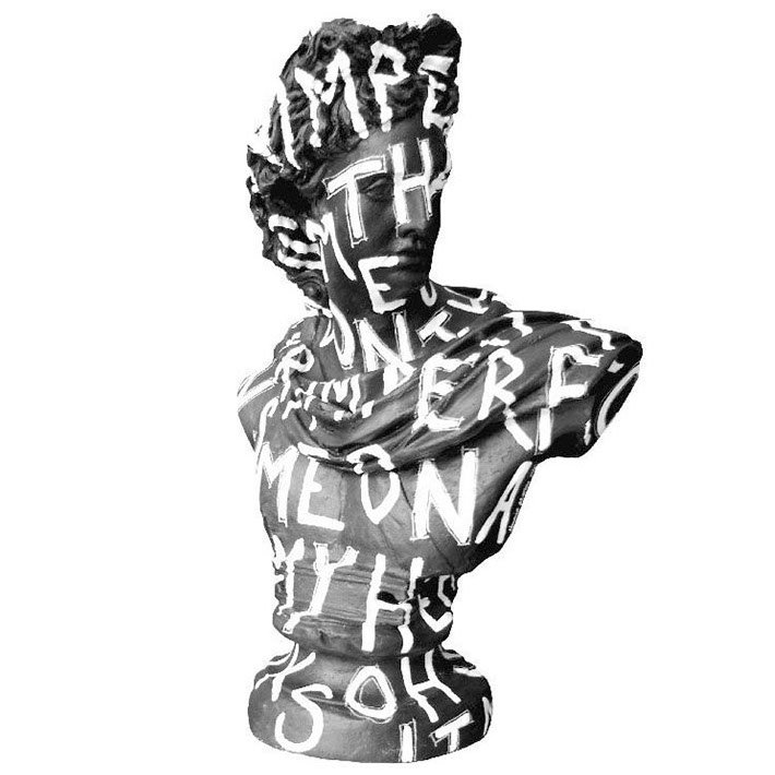 Статуэтка Bust Contemporary Art Черный Белый Статуэтка Bust Contemporary Art Черный Белый в Волгограде | Loft Concept