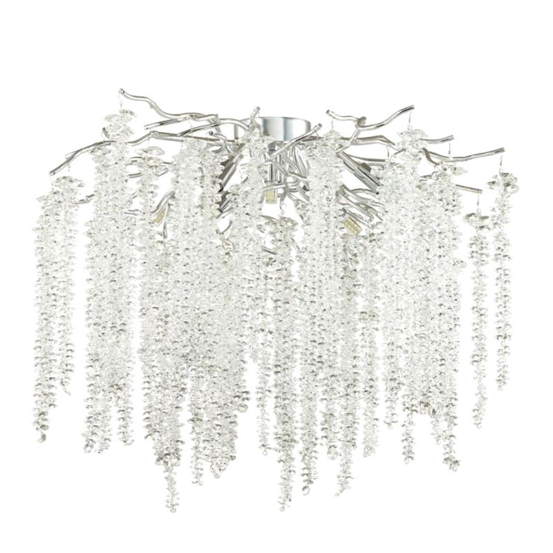 Люстра Хрустальная Fairy Tree Silver на 8 ламп Серебряный Люстра Хрустальная Fairy Tree Silver на 8 ламп Серебряный в Волгограде | Loft Concept