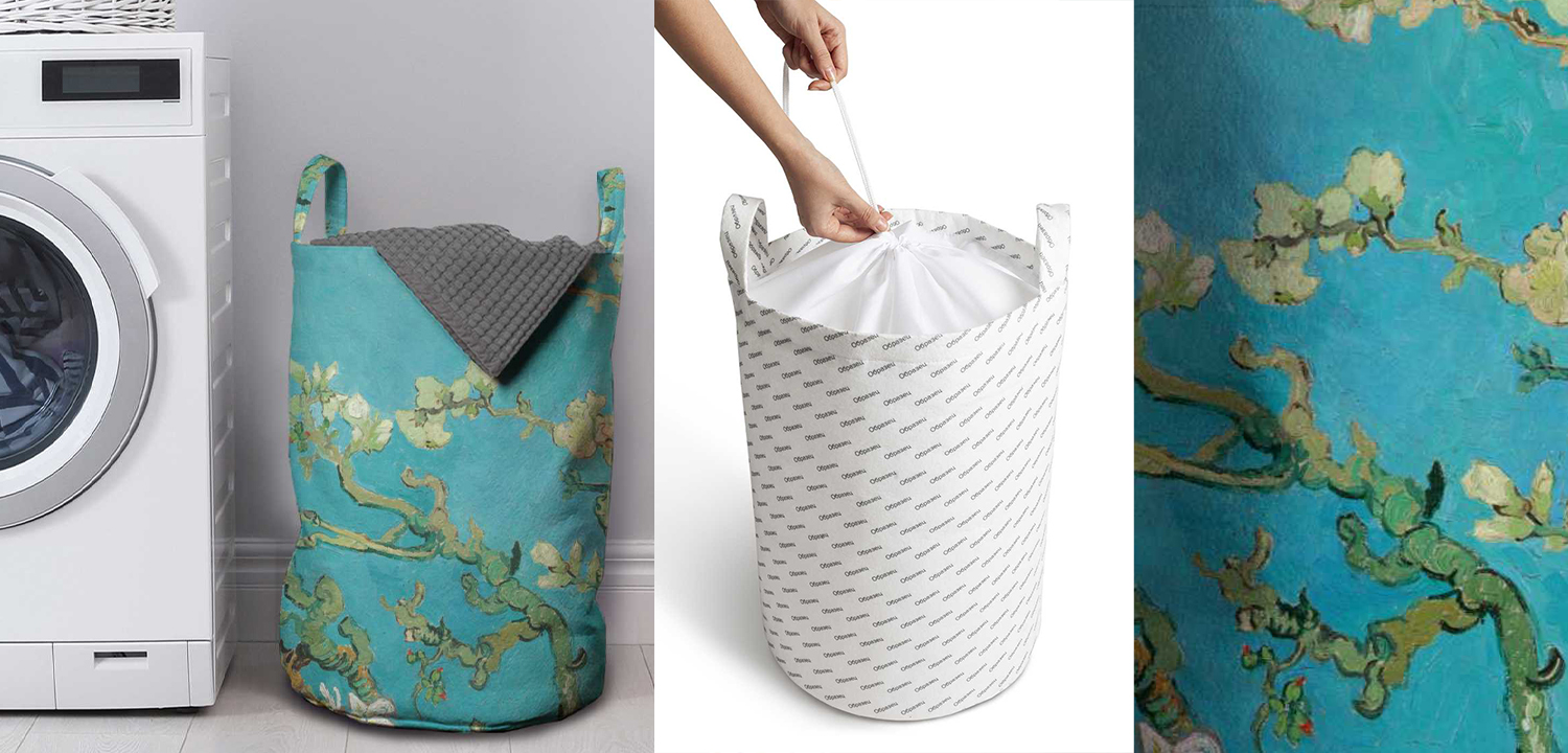 Корзина Flowering Almond Branches Basket - фото