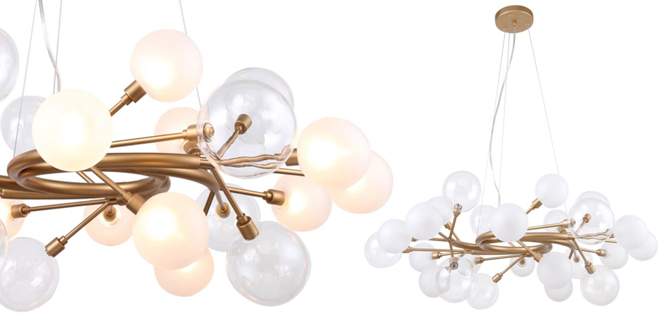 Люстра Berries Chandelier White 85 Люстра Berries Chandelier White 85 - Loft-Concept в Волгограде