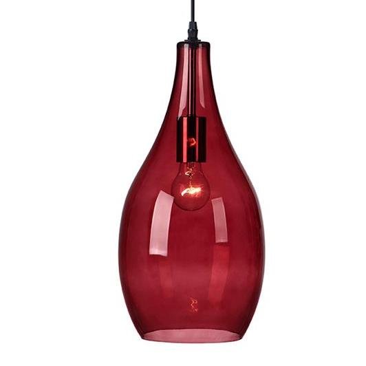 Подвесной светильник Plum Pear Pendant Красный (Red) Подвесной светильник Plum Pear Pendant Красный (Red) в Волгограде | Loft Concept