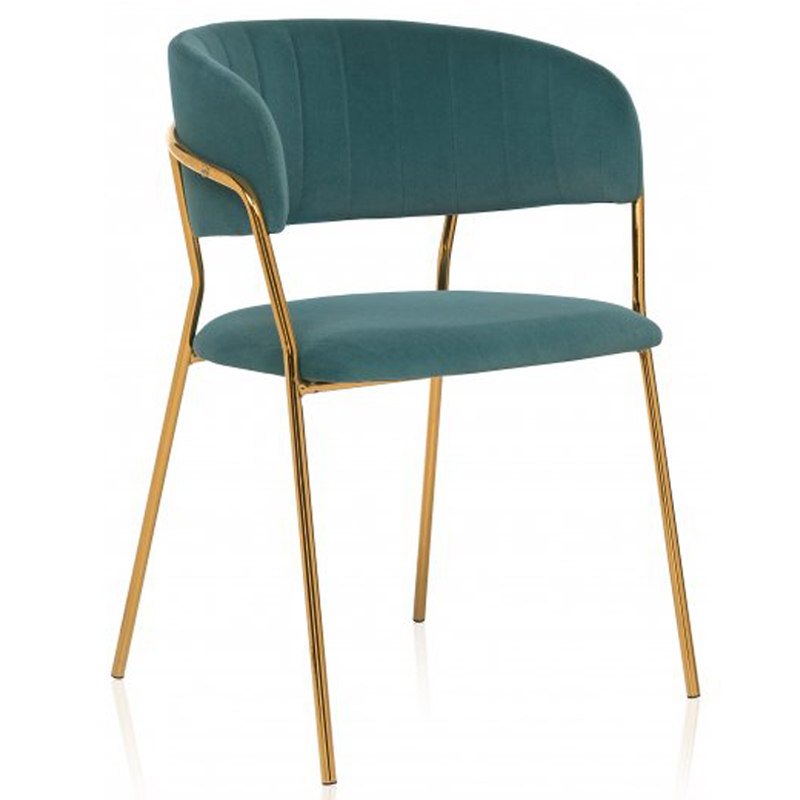Стул Janine Stool Зеленый Золотой Стул Janine Stool Зеленый Золотой в Волгограде | Loft Concept