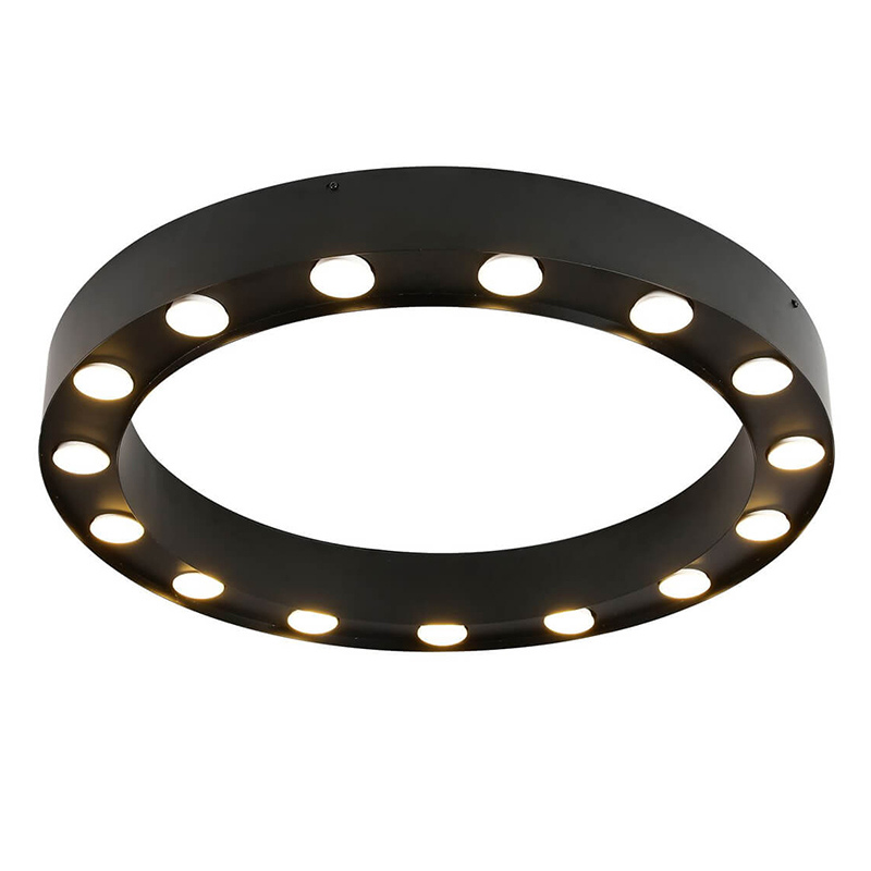 Потолочный светильник Dugan Ceiling Lamp 70 Черный Потолочный светильник Dugan Ceiling Lamp 70 Черный в Волгограде | Loft Concept