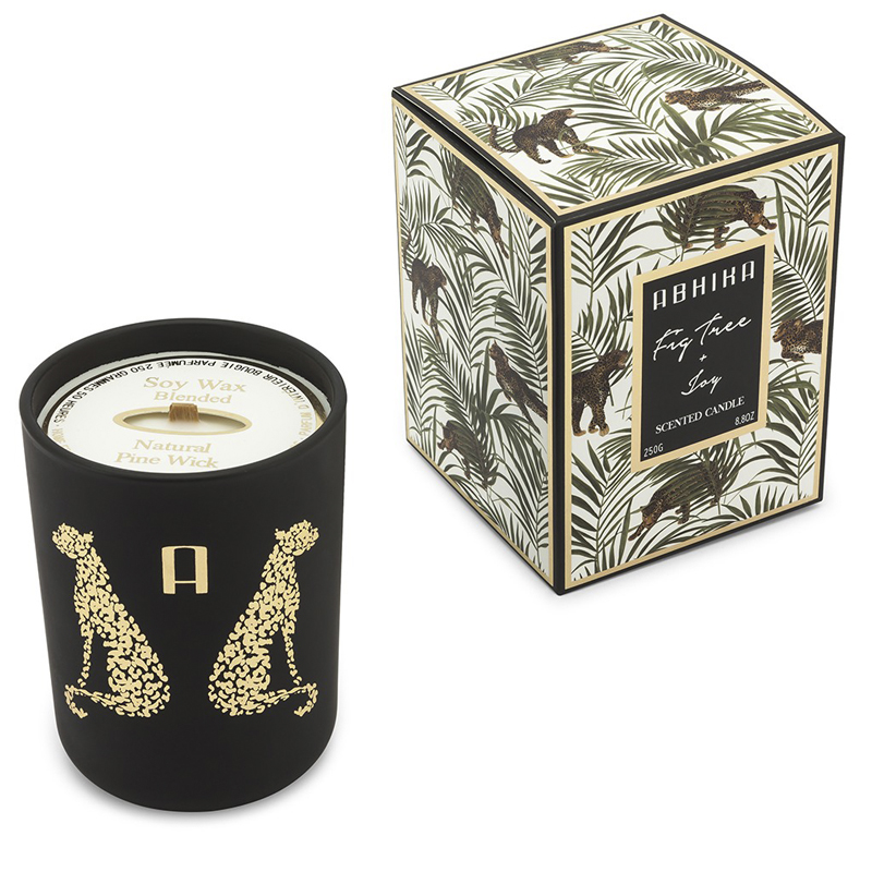 Свеча ароматизированная в стакане CANDLE ABHIKA DOUBLE LEO Черный Свеча ароматизированная в стакане CANDLE ABHIKA DOUBLE LEO Черный в Волгограде | Loft Concept