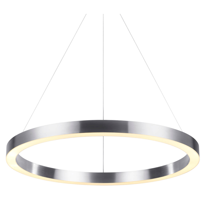 Подвесной светильник Nickel Ribbon Ring 80 Никель Подвесной светильник Nickel Ribbon Ring 80 Никель в Волгограде | Loft Concept