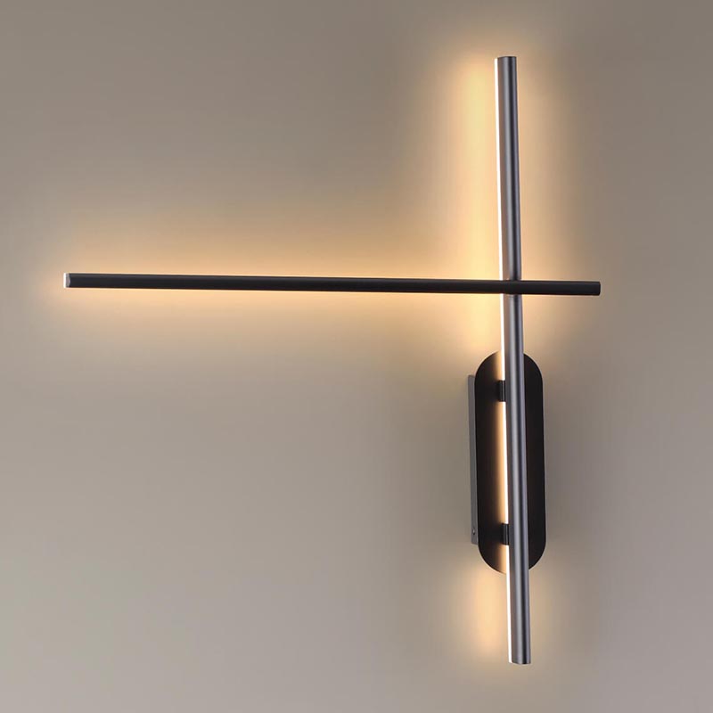 Бра Rolf Two Black Lines Черный Бра Rolf Two Black Lines Черный в Волгограде | Loft Concept