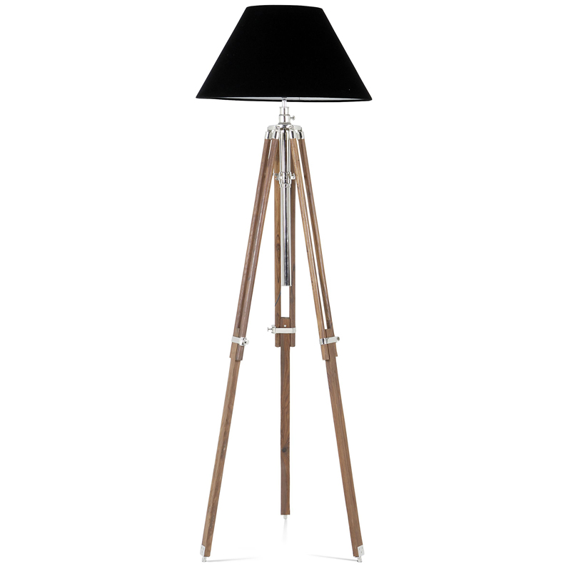 Торшер EICHHOLTZ 103271 TELESCOPE Коричневый Черный Торшер EICHHOLTZ 103271 TELESCOPE Коричневый Черный в Волгограде | Loft Concept