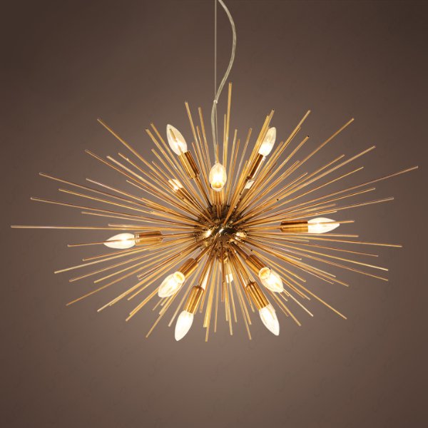 Люстра Astra Chandelier Sputnik Gold Глянцевое золото Люстра Astra Chandelier Sputnik Gold Глянцевое золото в Волгограде | Loft Concept