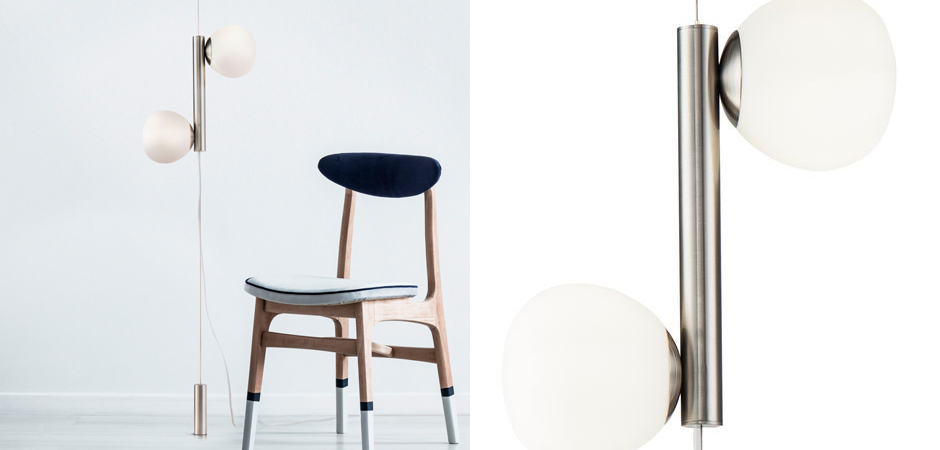 Торшер Tiepolo Ball Floor Lamp Double nickel Торшер Tiepolo Ball Floor Lamp Double nickel - Loft-Concept в Волгограде