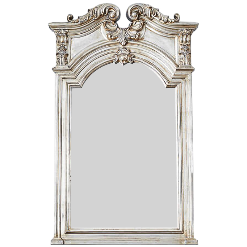 Зеркало Lupescu Mirror White Белый винтажная патина Зеркало Lupescu Mirror White Белый винтажная патина в Волгограде | Loft Concept