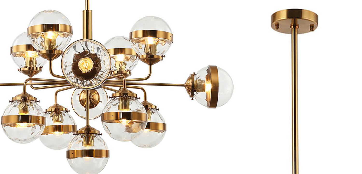 Люстра Greyson Chandelier 13 lamp - фото