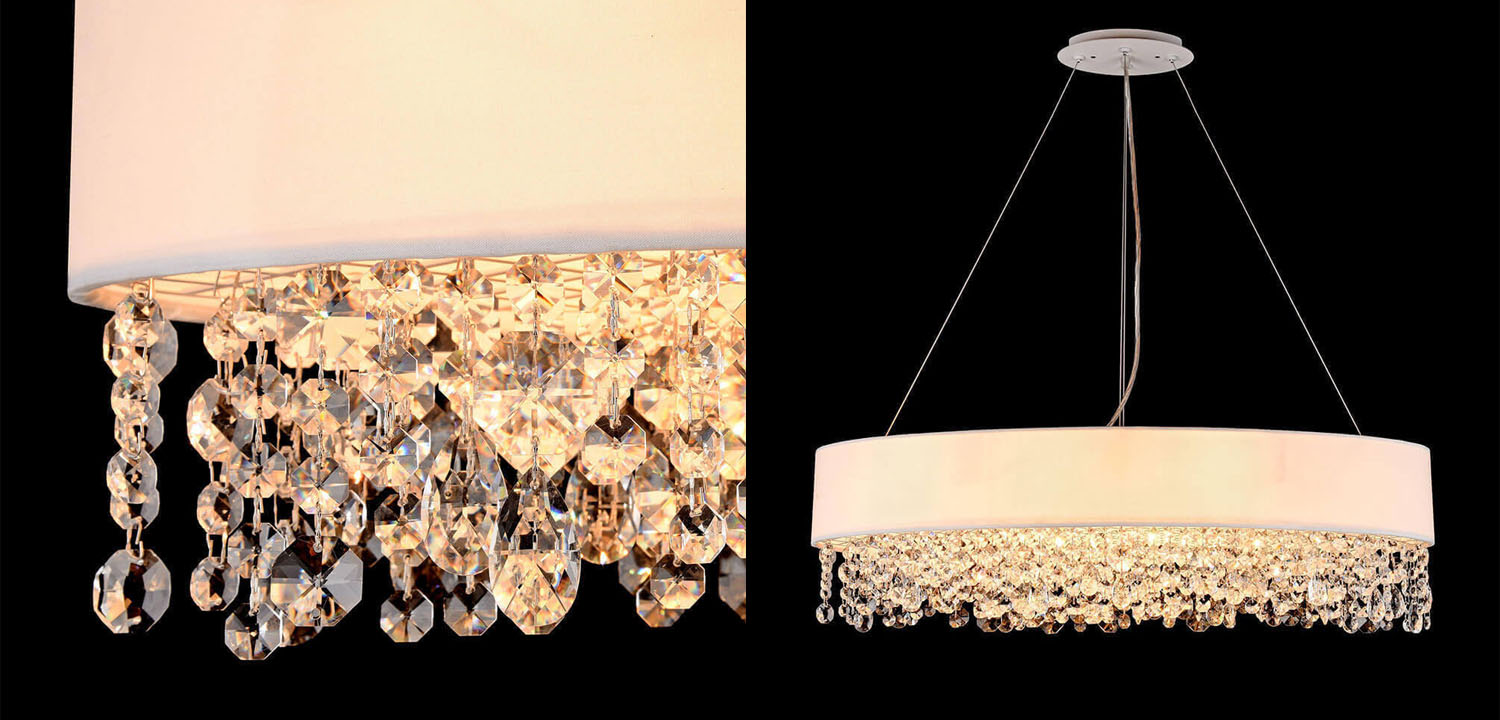 Люстра Maurin Diamond Rain Chandelier - фото