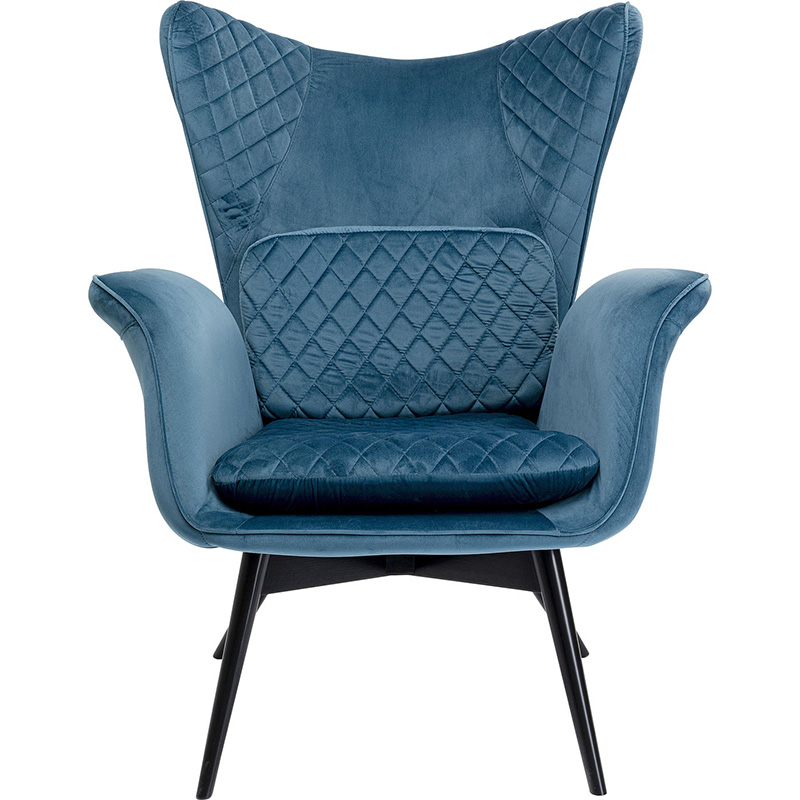 Кресло Blue Velvet Throne Синий в Волгограде | Loft Concept 