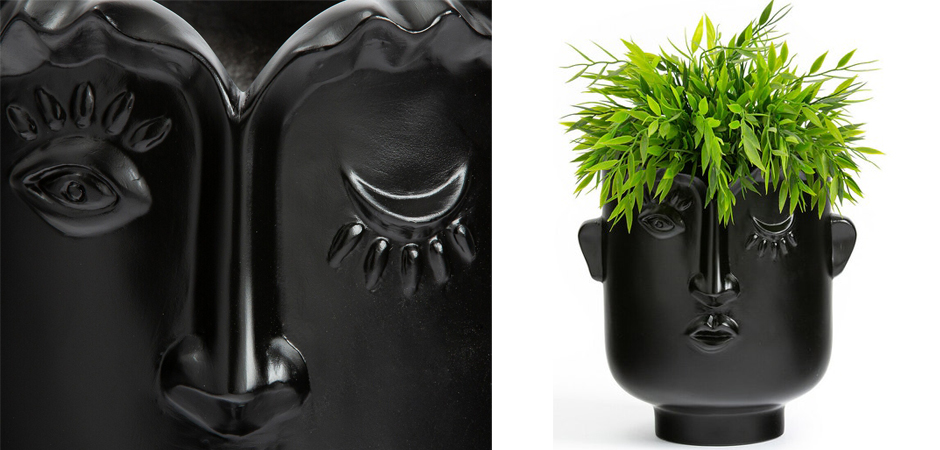 Ваза Black Head Vase Ваза Black Head Vase - Loft-Concept в Волгограде